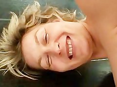 Blonde Milf Jaromira crazy dildo libel